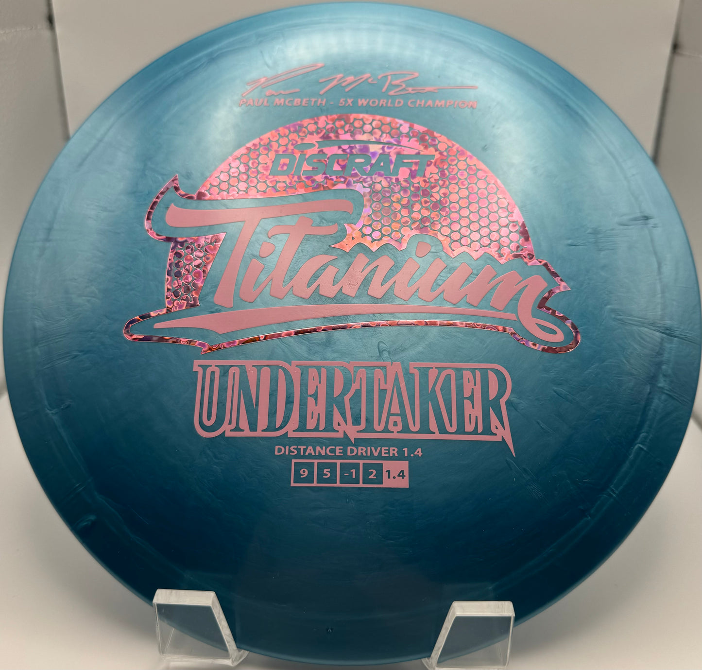 Paul McBeth 5x Titanium Undertaker