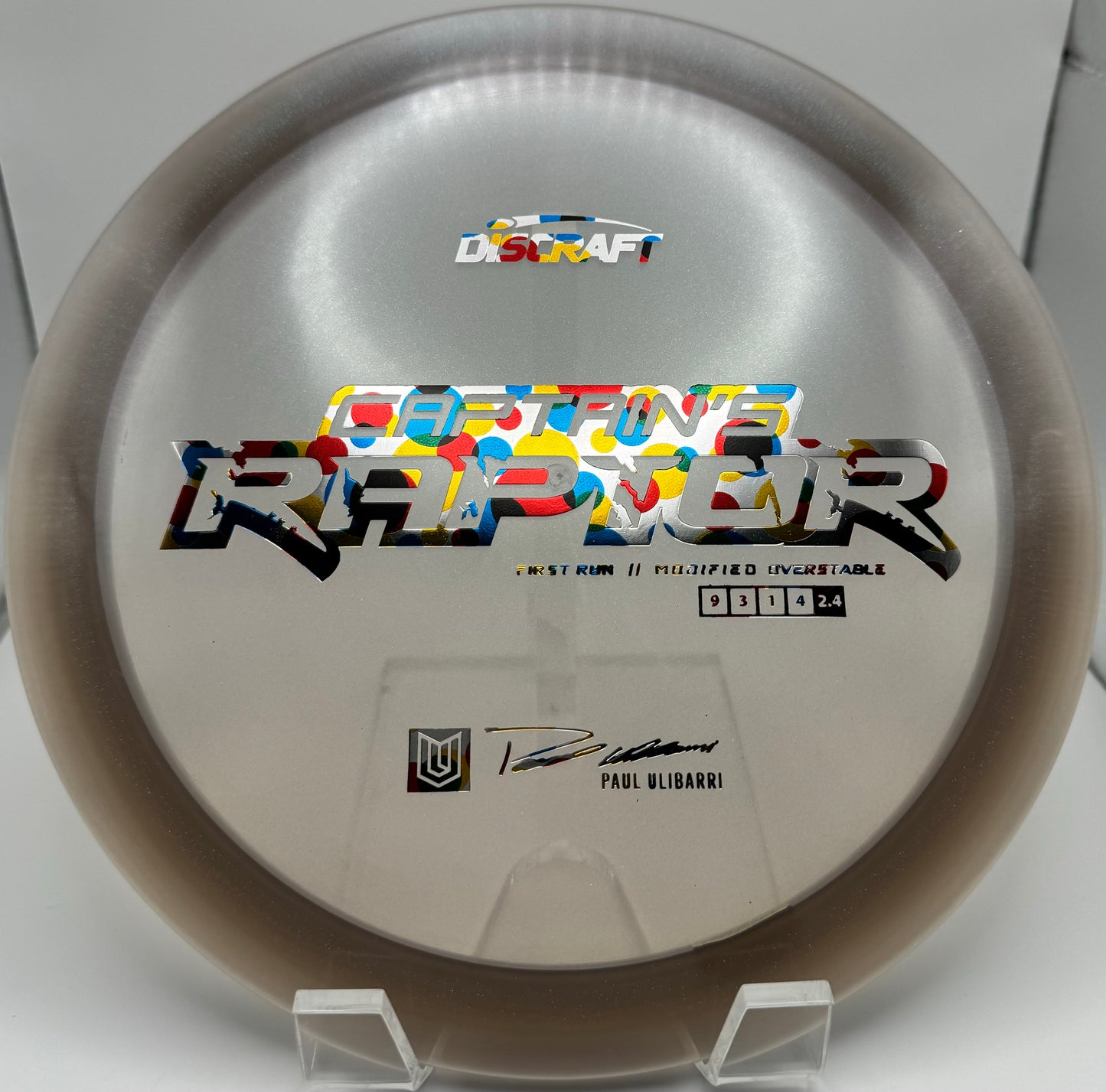Paul Ulibarri First Run Z Captain's Raptor