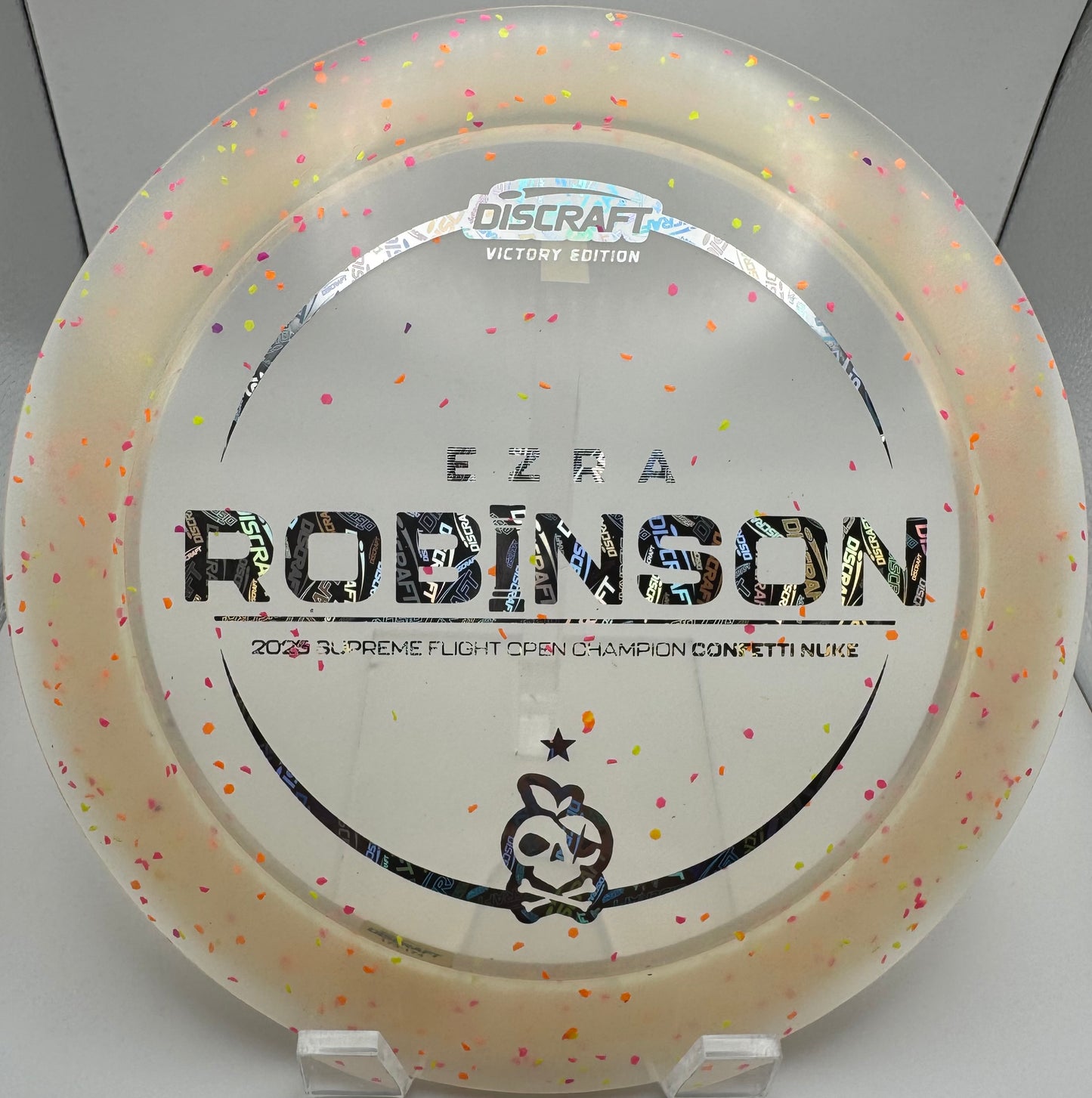 Ezra Robinson 2025 Z Confetti Nuke Supreme Flight Open Champion
