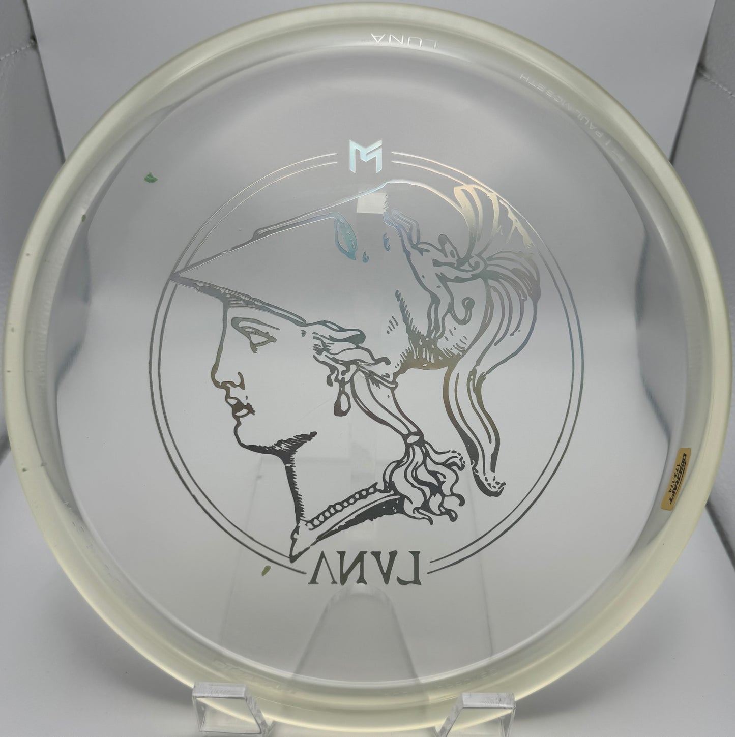 Paul McBeth CryZtal Greek Coin St Jude Luna w/ COA (40/500)