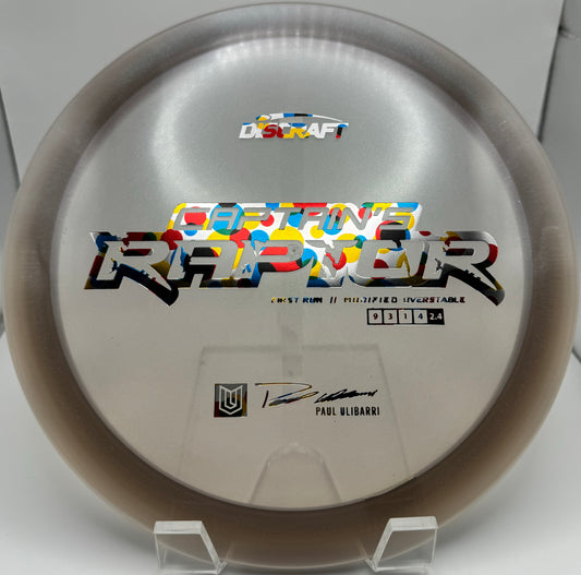 Paul Ulibarri First Run Z Captain's Raptor