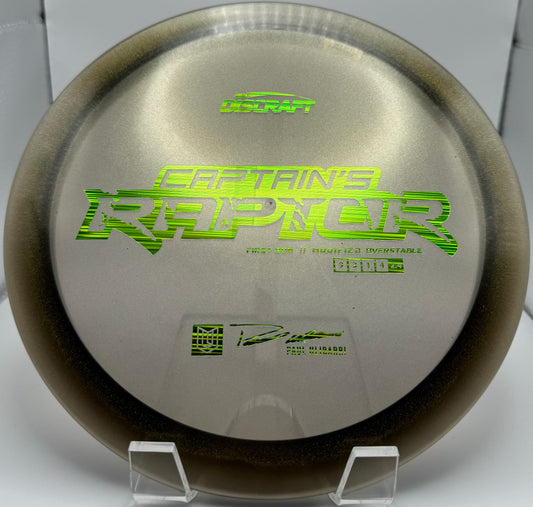 Paul Ulibarri First Run Z Captain's Raptor